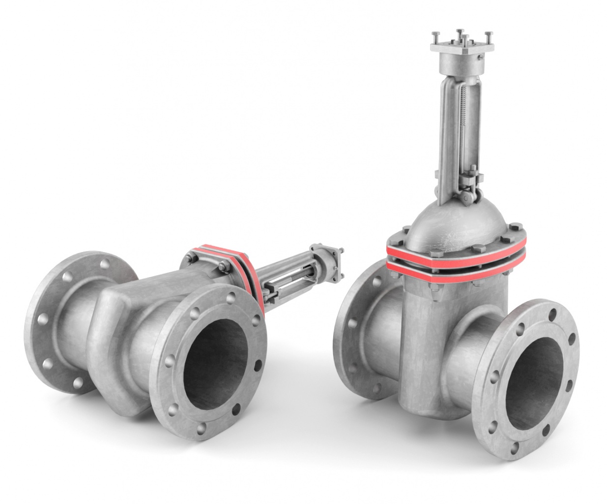 Задвижки стальные купить в Казахстане