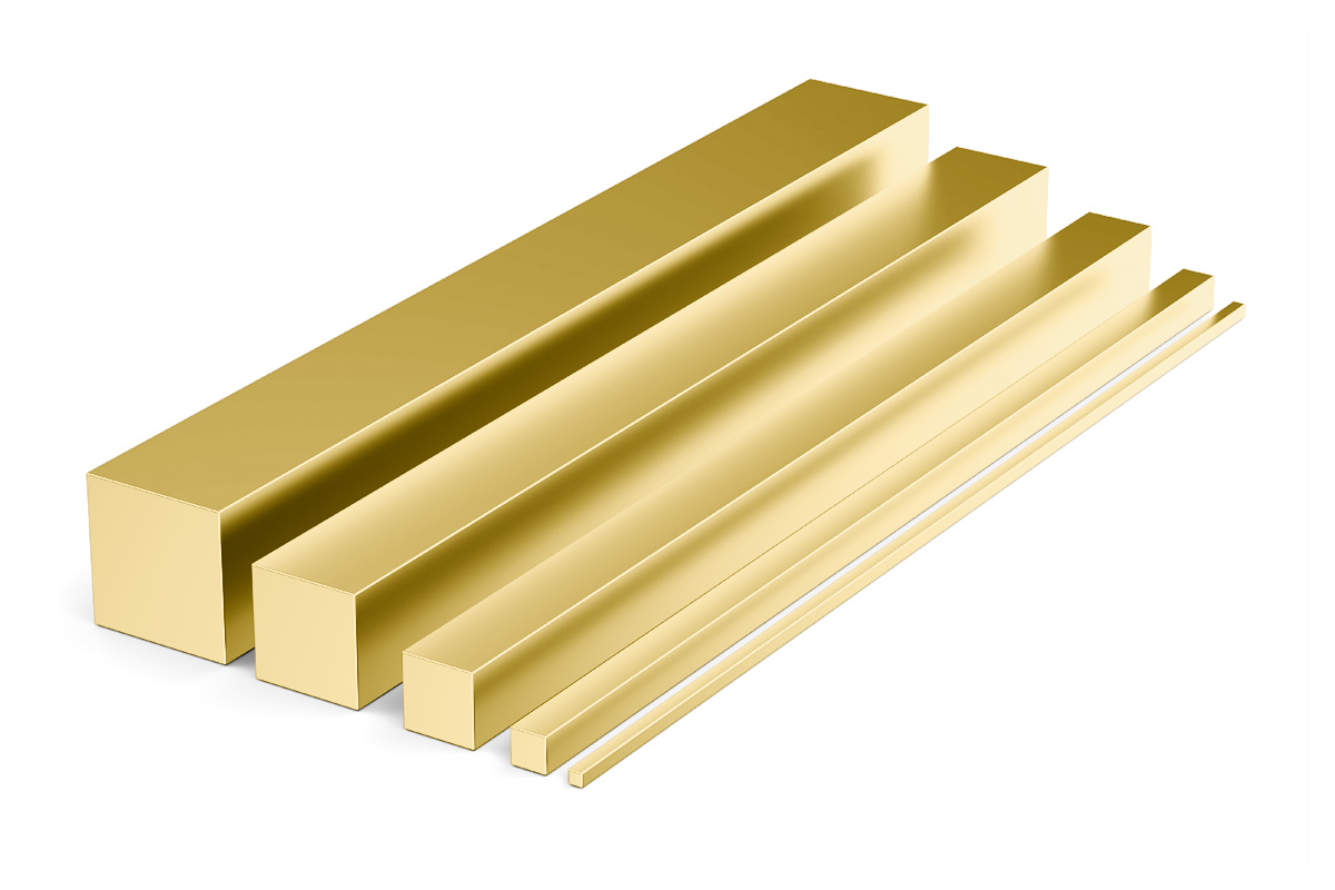 Квадрат латунный ГОСТ в Казахстане