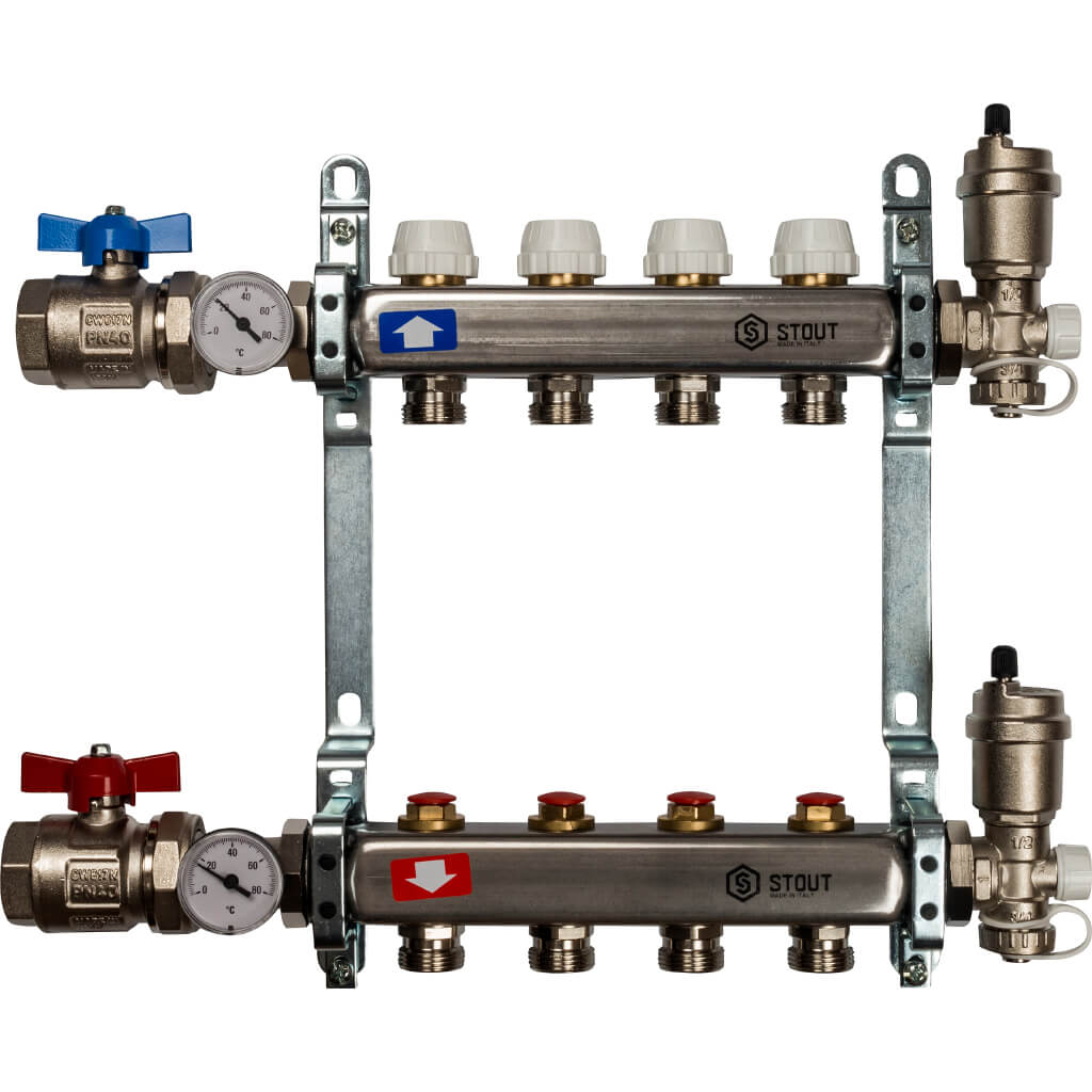 Коллекторные группы для отопления в Казахстане