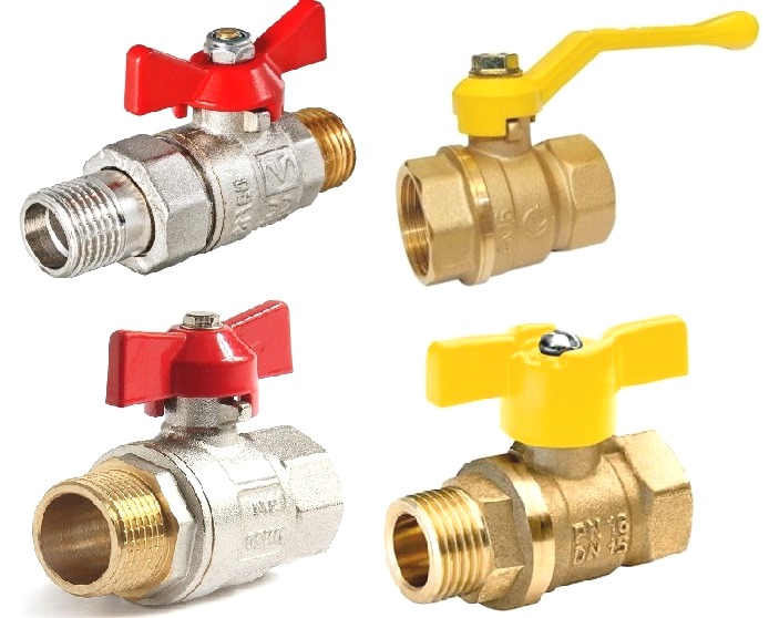 Краны шаровые латунные в Казахстане