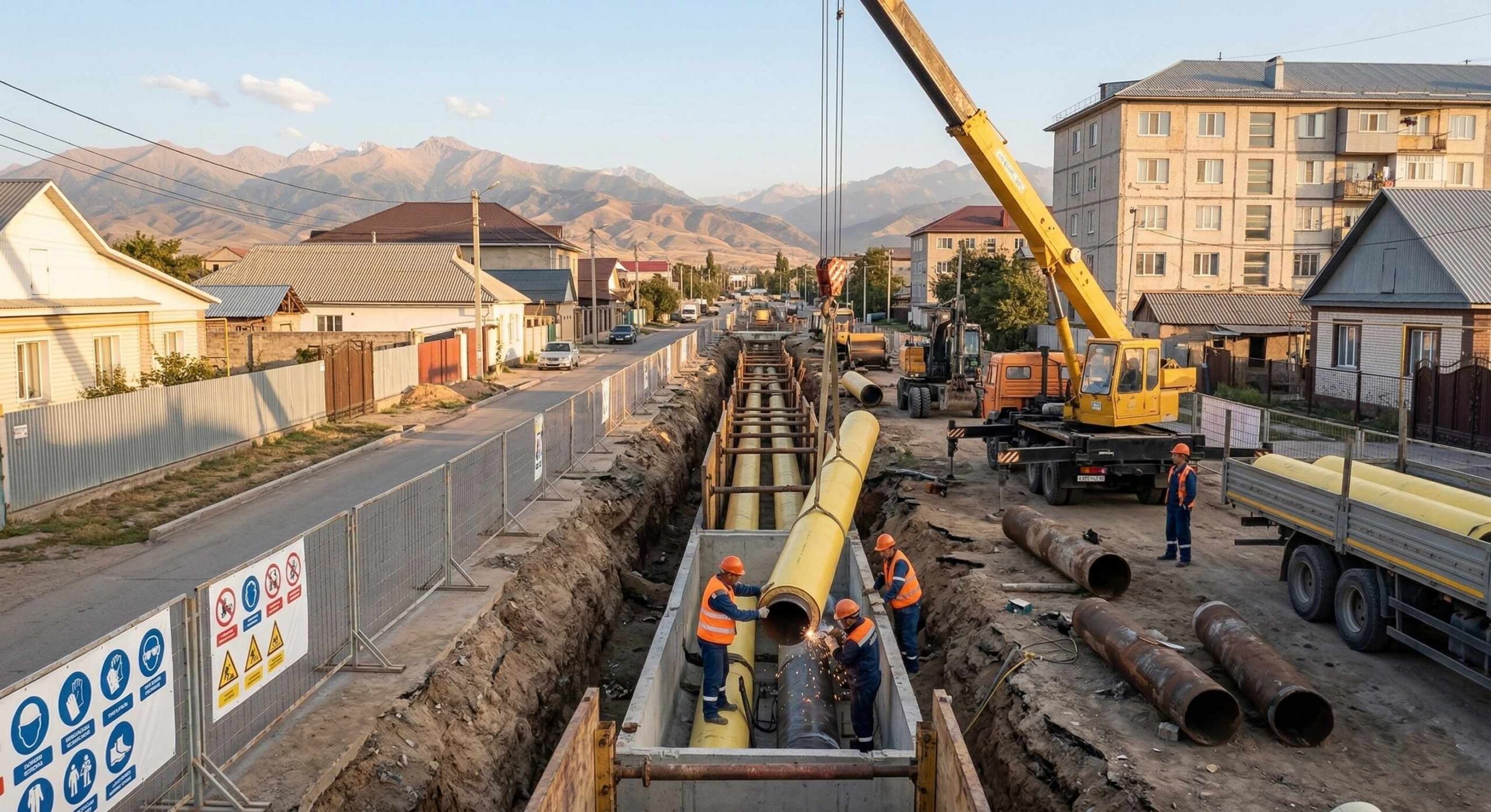 Тепломагистраль Каскелен