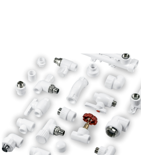 Фитинги PP-R для полипропиленовых труб в Казахстане